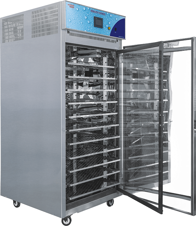 Inner working humidity chamber is water & vapour tight high grade stainless steel